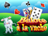 Jeu de belote a la vache en ligne Ludi