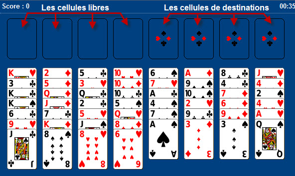 jeu freecell